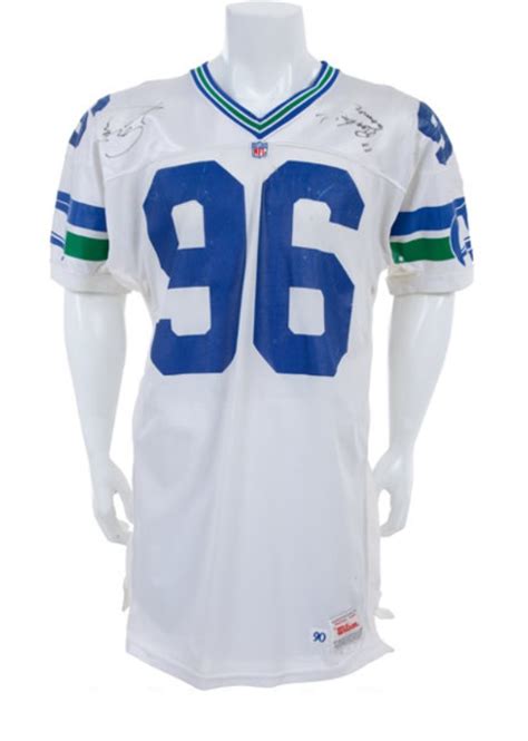 Seattle Seahawks 1989-90 Away Jersey