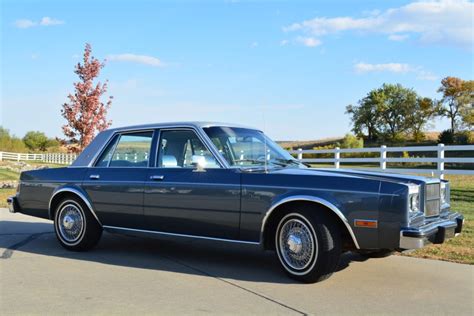 No Reserve 35k Mile 1985 Dodge Diplomat Se For Sale On Bat Auctions