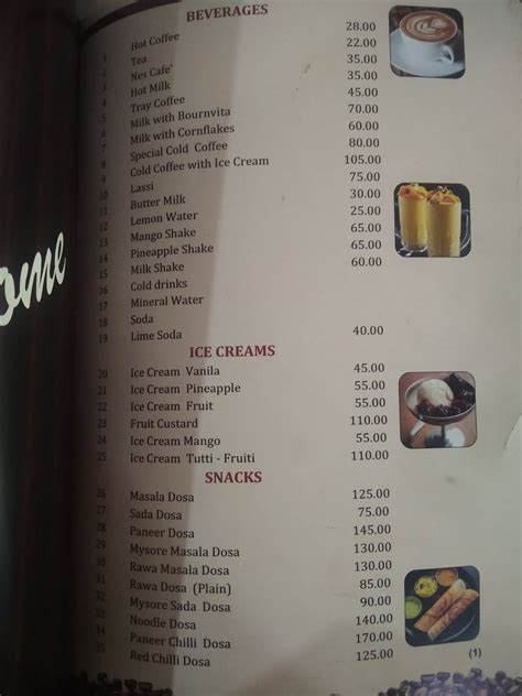 Menu At Indian Coffee House Bhopal Indian Coffee House Building