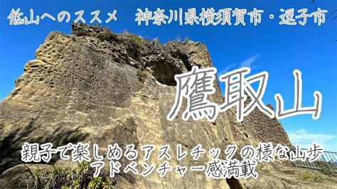 低山へのススメ〜12 鷹取山 横須賀市と逗子市の市境にある低山へ 親子で楽しめるお手軽ハイキング Youtube