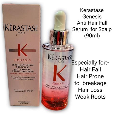 Kérastase Genesis Anti Hair Fall Scalp Serum 90ml Shopee Malaysia