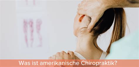 Amerikanische Chiropraktik American Chiro Care