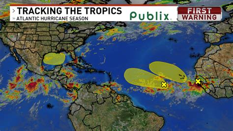 Watching three areas for tropical development in the Atlantic Basin