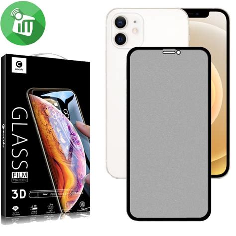 Mocolo Glass 3d Privacy Tempered Screen Protector For Iphone 12 Mini