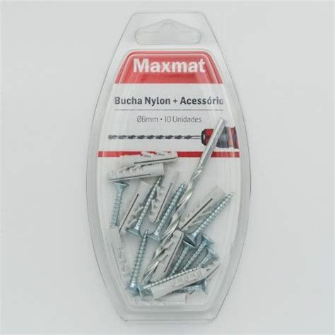 Bucha Nylon Tijolo Maxmat