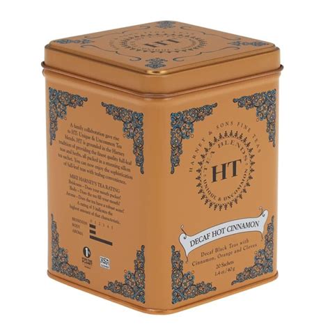 Harney Sons HT Decaf Black Tea Hot Cinnamon Tea Tea Sachets