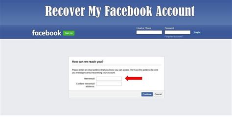 How To Recover Facebook Account Without Phone Number Email Id