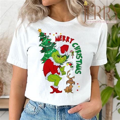 Funny Grinch Merry Christmas T Shirt, Best Family Christmas Gifts ...