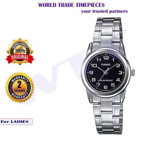 ORIGINAL MTP V001D 1B AND LTP V001D 1B ANALOG COUPLE WATCH JAM TANGAN