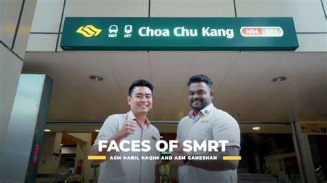 Facesofsmrt Assistant Station Manager Asm Nabil And Asm Ganeshan Youtube