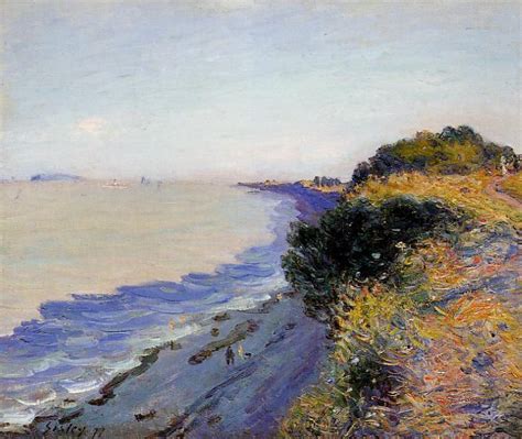 Bristol Channel From Penarth Evening Alfred Sisley Wikiart Org