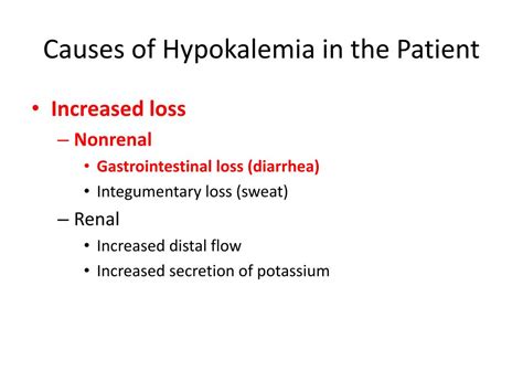 PPT - HYPOKALEMIA PowerPoint Presentation, free download - ID:2206785