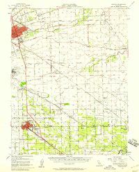 1952 Map of Manteca, CA — High-Res | Pastmaps