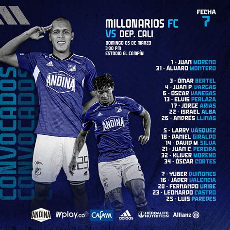 Millonarios Fc On Twitter Ma Ana Todos A El Camp N Ellos Son