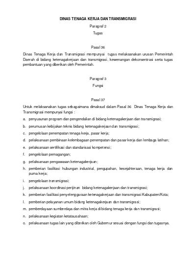 Top Pdf Sejarah Singkat Dinas Tenaga Kerja Transmigrasi Dan Dok