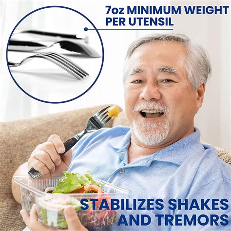 Bunmo Weighted Utensils For Tremors And Parkinson S Heavy Silverware