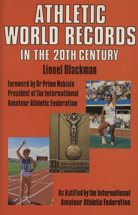 ATHLETIC WORLD RECORDS IN THE 20TH CENTURY - General Athletics Books