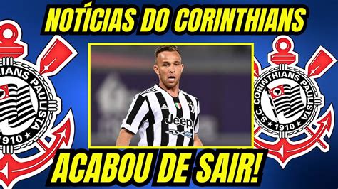 Corinthians Pode Ter Volante Arthur Melo Para Ltimas Not Cias