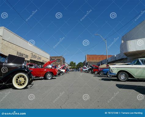 Sallisaw, OK History Mural, Cherokee Ave. Editorial Image ...