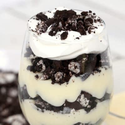 Mini Easy Trifle Recipe with Oreos - My Heavenly Recipes