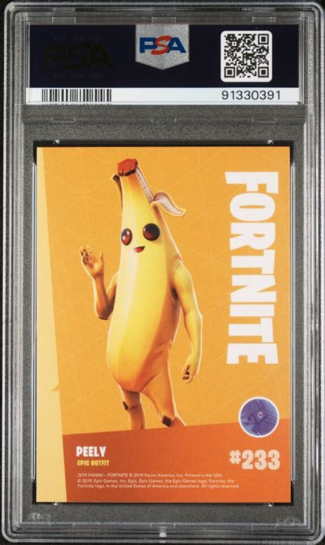 2019 Panini Fortnite Peely 233 PSA 9 EBay