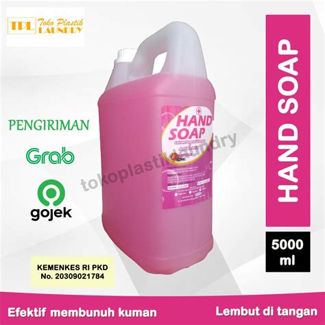 Jual Sabun Cuci Tangan Hand Soap Hand Wash 5 Liter Shopee Indonesia