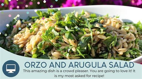 Orzo And Arugula Salad