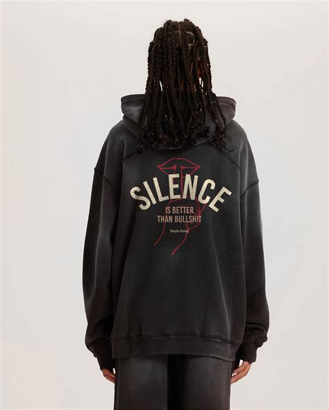 Silence Hoodie Maybe Today Nyc