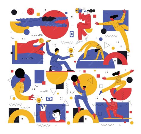 Premium Vector | Innovation idea to drive team success business