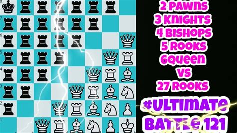 Ultimate Battle Pawns Knights Bishops Rooks