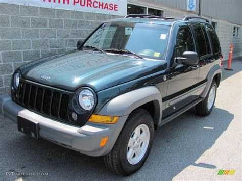 Deep Beryl Green Pearl Jeep Liberty Sport X Photo