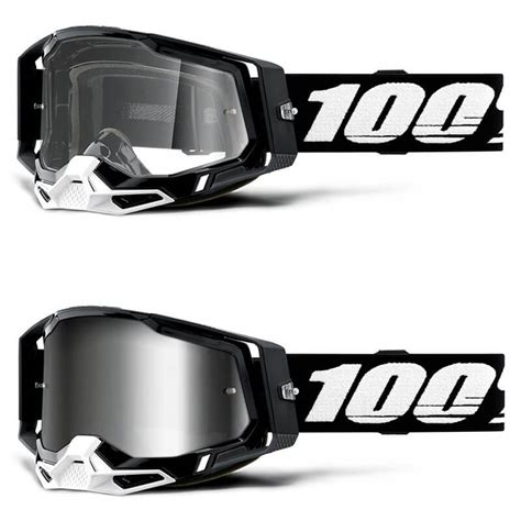 Masque Cross 100 Racecraft 2 Noir 2021 FX MOTORS