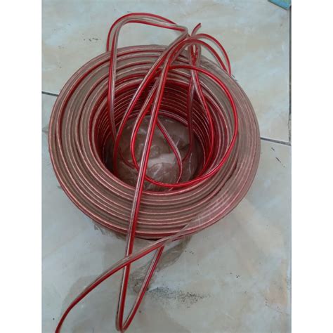 Jual Kabel Transparan Serabut X Harga Per Meter Shopee