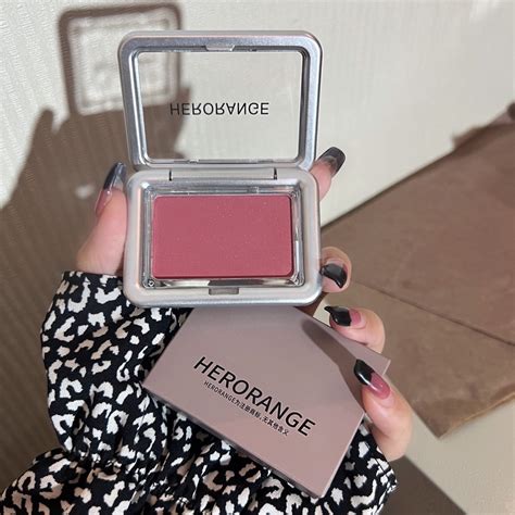 NEW Herorange high quality The atmospher feels slightly drunk blush ...