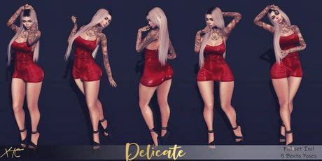 Second Life Marketplace - -XTC PoSes- Delicate [Full Set]