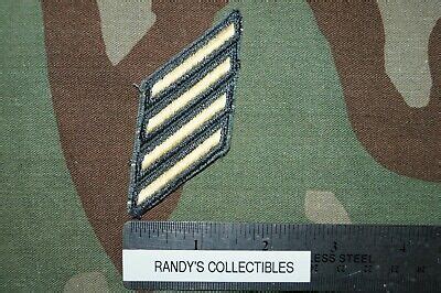 Us Army Enlisted Male Service Stripes Years Sew On Dress Greens