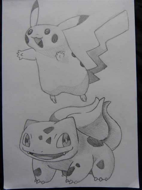 Thought I'd share a couple of sketches : pokemon