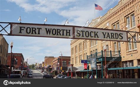 Fort Worth Stockyards Historic District Fort Worth Texas November 2022 ...