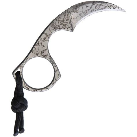 Bastinelli Creations Diagnostic Karambit Skull Bohler N690 Knivesmx