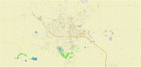 Jonesboro Arkansas US Map Vector Extra High Detailed Road Map Editable