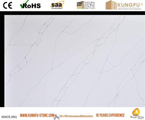 Calacatta Massa Quartz Slabs Kkq®cs0172 Kungfustone