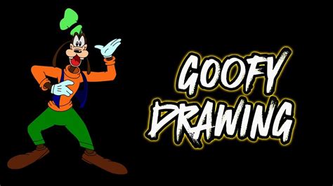 How To Draw Goofy 2024 Easy Drawing Of Goofy Simple Drawing Of Goofy