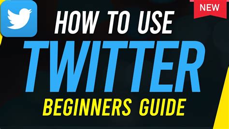 How To Use Twitter Beginners Guide Youtube