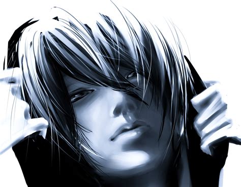 Man with gray hair anime character illustration HD wallpaper ...