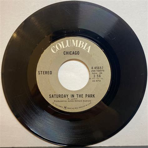 Saturday In The Park - Chicago | VINYL7 RECORDS