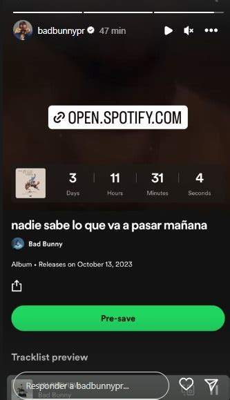 Bad Bunny Anuncia Feha Y Nombre De Su Nuevo Disco