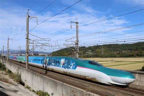 Jr東日本 E5系新幹線電車 やまびこ 南福島駅 鉄道フォト・写真 By 立体さん レイルラボ Raillab