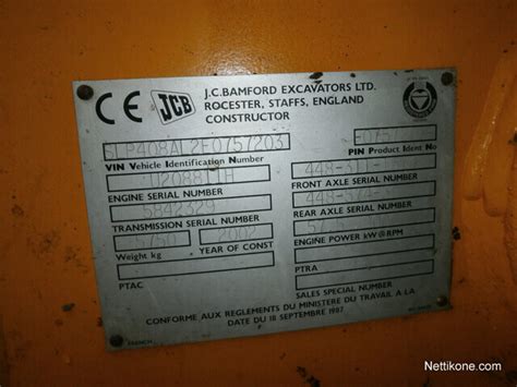 JCB ZX 408 Kuormaajat 2002 Nettikone