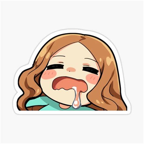 "sleepy twitch emote" Sticker for Sale by moshidelights | Redbubble