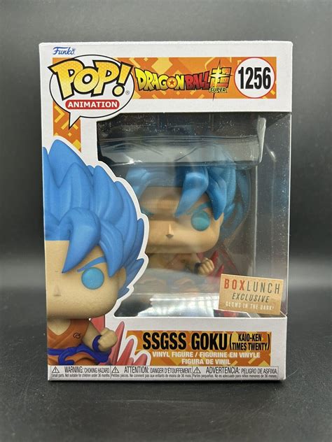 Funko Pop Ssgss Goku Kaio Ken Times Twenty Gitd Box Lunch